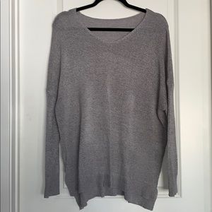 Oversized grey sweater